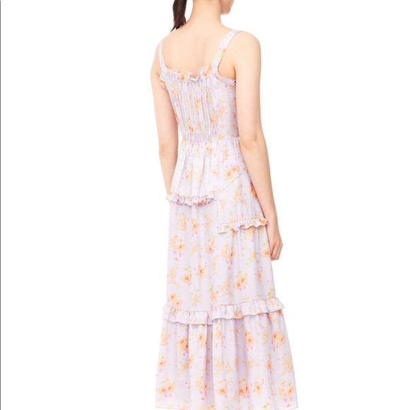 EMILIA Rebecca Taylor SILK JACQUARD TANK DRESS - Picture 2 of 3